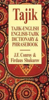 Paperback Tajik-English/English-Tajik Dictionary & Phrasebook Book