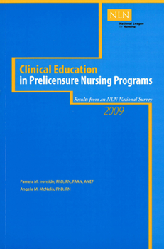 Paperback Clinical Education in Prelicensure Nursing Programs Book