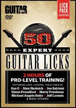 DVD 50 Expert Guitar Licks Book