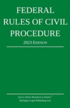 Paperback Federal Rules of Civil Procedure; 2023 Edition: With Statutory Supplement Book