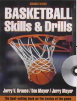 Hardcover Basketball Skills & Drills (Book ) [With Practice] Book