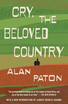 Paperback Cry, the Beloved Country Book