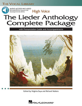 Paperback The Lieder Anthology Complete Package - High Voice Book/Online Audio Book
