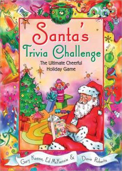 Paperback Santa's Trivia Challenge: The Ultimate Cheerful Holiday Trivia Game Book