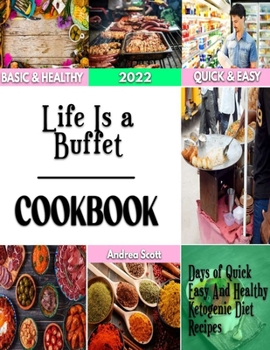 Paperback Life Is a Buffet: Making Cakes, Cookies, Pies, and Pastries The British way Book