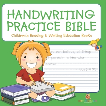 Paperback Handwriting Practice Bible: Children's Reading & Writing Education Books Book