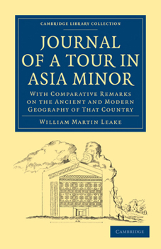Paperback Journal of a Tour in Asia Minor Book