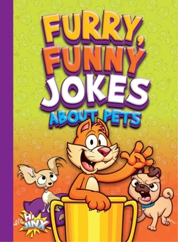 Paperback Furry, Funny Jokes about Pets Book