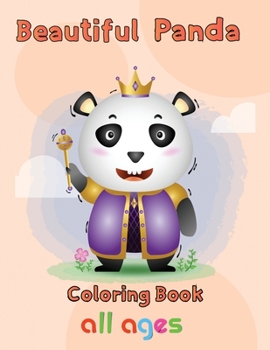 Paperback Beautiful Panda Coloring Book all ages: 8.5''x11''/panda coloring book