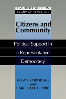 Paperback Citizens and Community: Political Support in a Representative Democracy Book