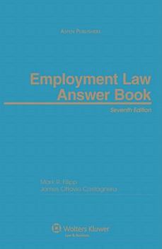 Hardcover Employment Law Answer Book, Seventh Edition Book