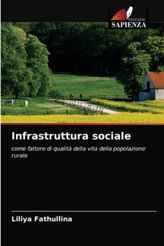 Paperback Infrastruttura sociale [Italian] Book