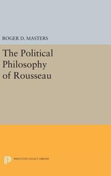 Hardcover The Political Philosophy of Rousseau Book