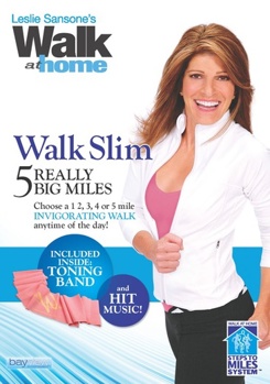 DVD Leslie Sansone: 5 Really Big Miles Book
