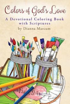 Paperback Colors of God's Love: Devotional Coloring Book