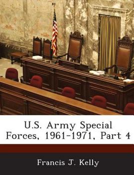 Paperback U.S. Army Special Forces, 1961-1971, Part 4 Book