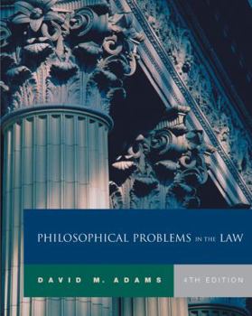 Paperback Philosophical Problems in the Law Book