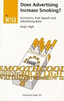 Paperback Does Advertising Increase Smoking? Book