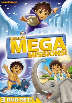 DVD Go Diego Go: Diego's Mega Missions! Book