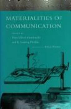 Paperback Materialities of Communication Book