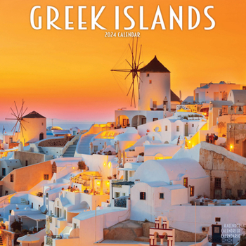 Calendar 2024 Greek Islands Wall Calendar Book