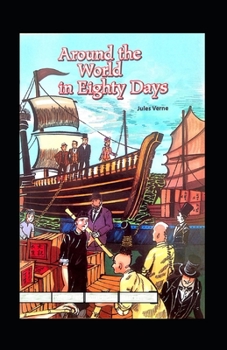 Paperback Around the World in Eighty Days Annotated Book