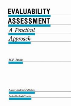 Paperback Evaluability Assessment: A Practical Approach Book