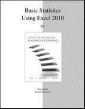 Paperback BASIC STAT.EXCEL 2010 F/STAT. Book