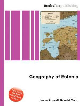 Paperback Geography of Estonia Book