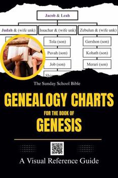 Hardcover Genealogy Charts in Genesis: A Visual Reference Guide Book