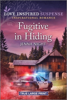 Paperback Fugitive in Hiding [Large Print] Book