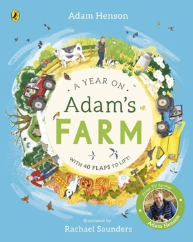 Board book A Year on Adam's Farm Book