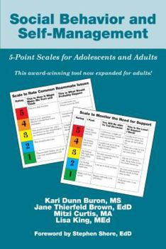 Paperback Social Behavior and Self-Management: 5-Point Scales for Adolescents and Adults Book