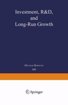 Paperback Investment, R&d, and Long-Run Growth Book