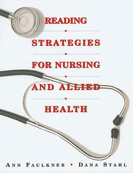 Paperback Reading Strategies for Nursing and Allied Health Book