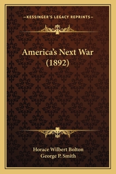 Paperback America's Next War (1892) Book