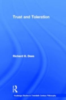 Hardcover Trust and Toleration Book