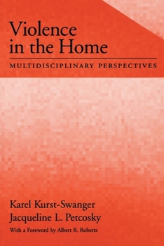 Paperback Violence in the Home: Multidisciplinary Perspectives Book