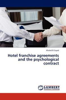 Paperback Hotel franchise agreements and the psychological contract Book