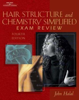 Paperback Hair Structure and Chemistry Simplified: Exam Review Book