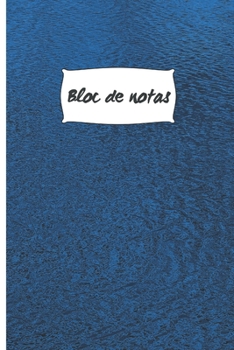 Paperback Bloc de Notas: Cuaderno Lineado. Cuaderno O Bloc de Notas O Apuntes, Diario O Agenda. [Spanish] Book