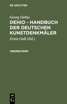 Hardcover Oberbayern [German] Book