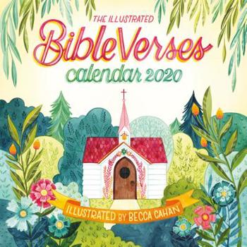 Calendar Illustrated Bible Verses Wall Calendar 2020 Book