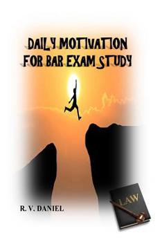 Paperback Daily Motivation for Bar Exam Study Book