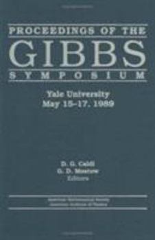 Hardcover Proceedings of the Gibbs Symposium, Yale University, May 15-17, 1989 Book