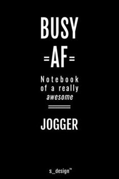 Notebook for Joggers / Jogger: awesome handy Note Book [120 blank lined ruled pages]