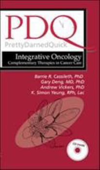 Paperback Pdq: Integrative Oncology: Complementary Therapies in Cancer Care Book