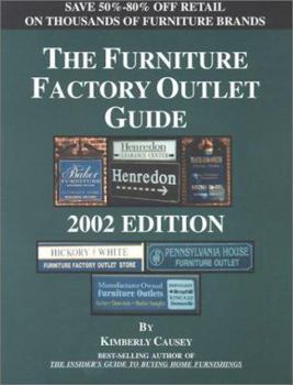 Paperback The Furniture Factory Outlet Guide Book