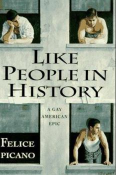 Hardcover Like People in History: 9a Gay American Epic Book