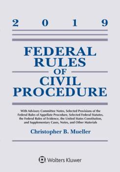 Paperback Federal Rules of Civil Procedure: 2019 Statutory Supplement Book